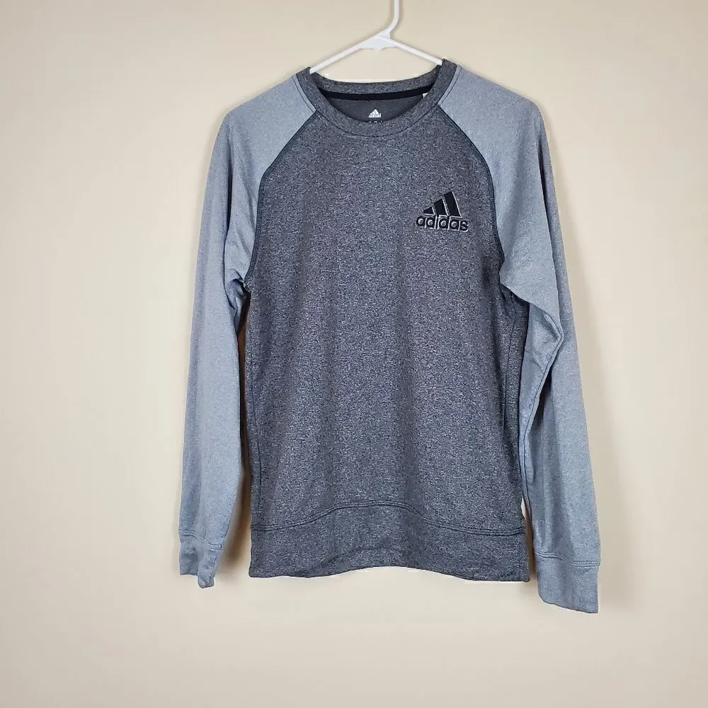 Adidas Climawarm Gray Men's Sweatshirt Size Small